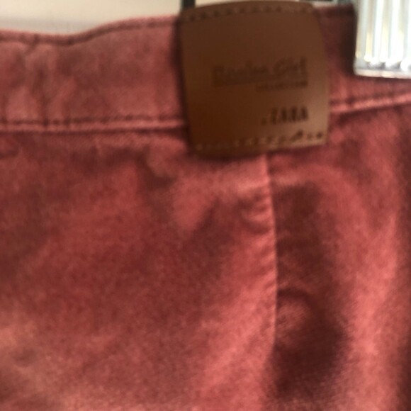 Zara size 5 girls velour mini skirt - Picture 6 of 7